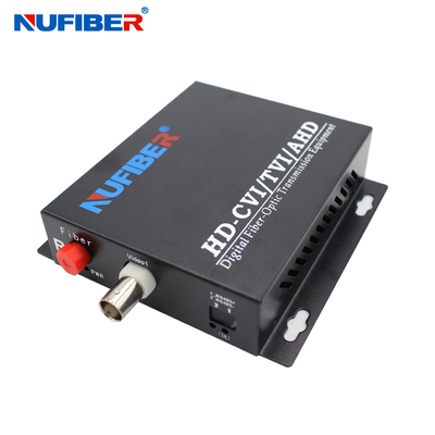 Convertidor audio de la fibra de 1RS485 1BNC, transmisor video óptico y receptor