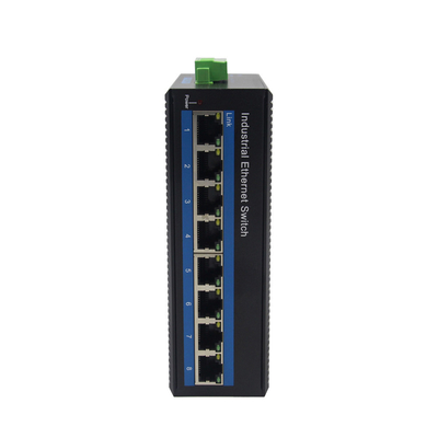 8x10 / adaptador industrial del interruptor 24V de Ethernet del puerto Ethernet del 100M UTP