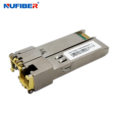 Módulo compatible del cobre 10/100/1000Mbps RJ45 de Cisco el 100m